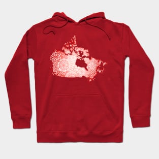 Mandala Map of Canada Hoodie